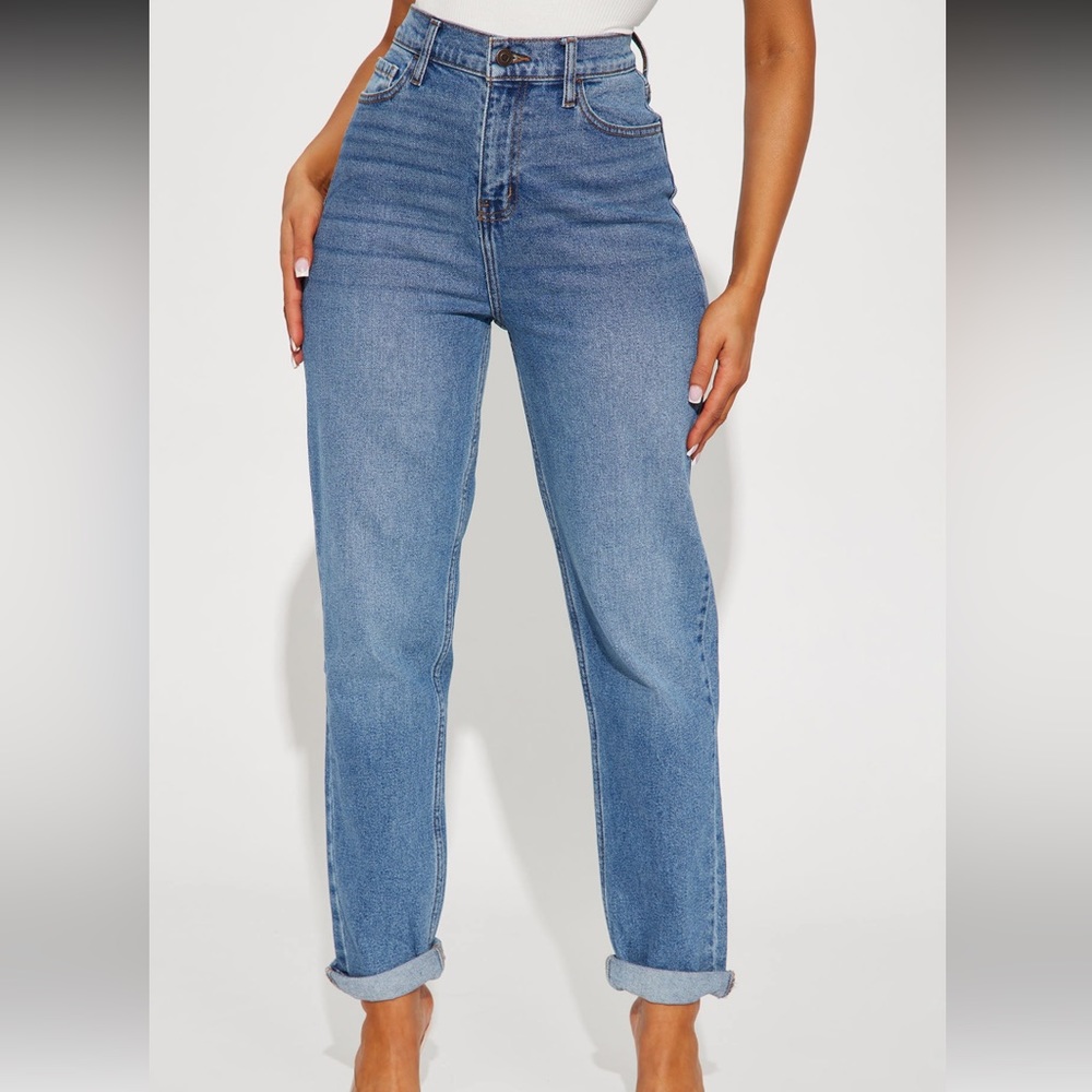 Fashion Nova I Got It From My Mama Jeans